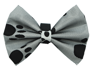 PR5002|Pets Ribbons (Color: Black/White, size: 2")