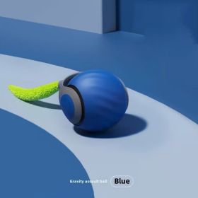 Pet Gravity Protrusion Ball, Cats And Dogs Are All Applicable, Super Suction, Stimulate The Nature Of Cute Pets To Hunt, Fun Interaction Super Lo (Color: Blue)